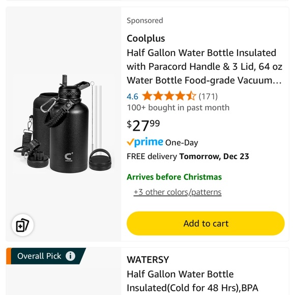 Watersy half gallon jug - Picture 6 of 8